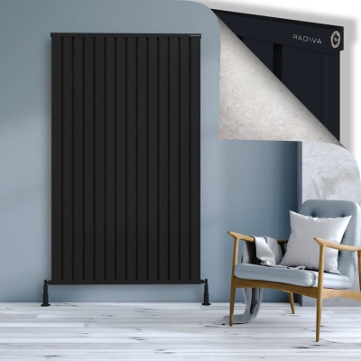 Radiva - OBI Dekoratif Alüminyum Radyatör 1900x1124 Siyah (1)