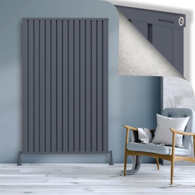Radiva - OBI Dekoratif Alüminyum Radyatör 1900x1204 Antrasit