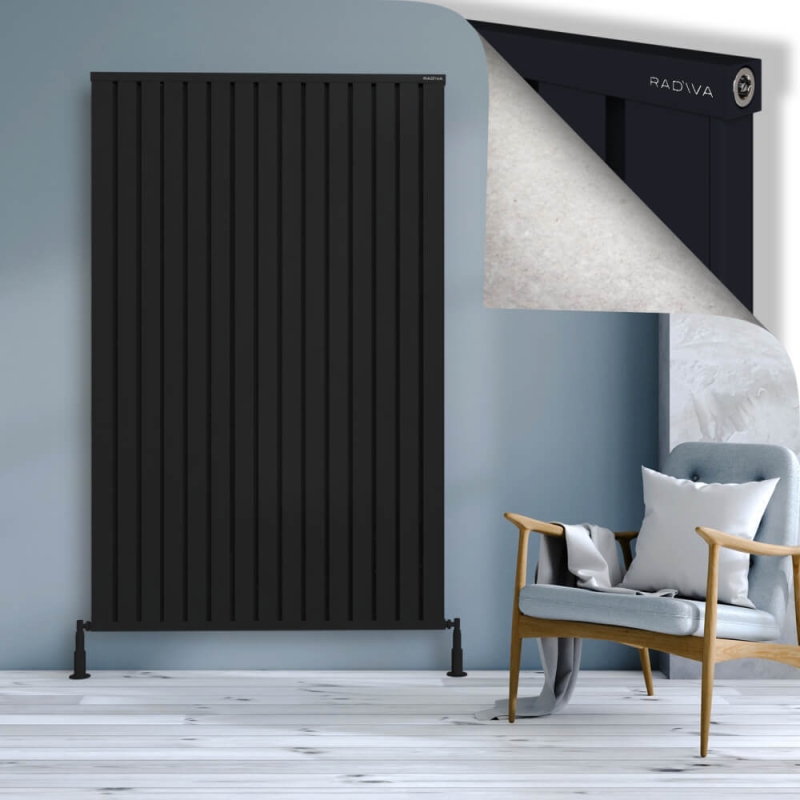 OBI Dekoratif Alüminyum Radyatör 1900x1204 Siyah - 2OBI19001204B3TS