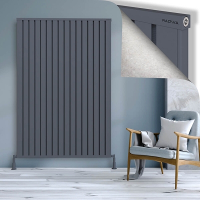Radiva - OBI Dekoratif Alüminyum Radyatör 1900x1284 Antrasit (1)