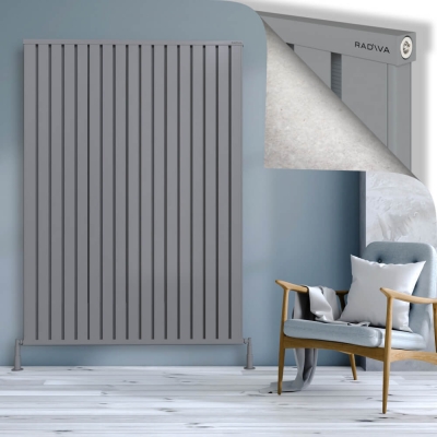 Radiva - OBI Dekoratif Alüminyum Radyatör 1900x1364 Gri