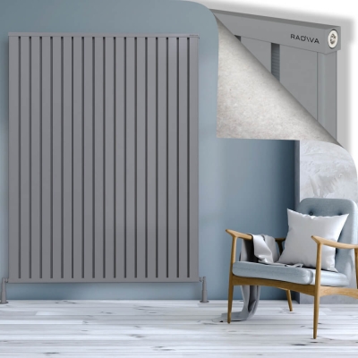 Radiva - OBI Dekoratif Alüminyum Radyatör 1900x1444 Gri (1)