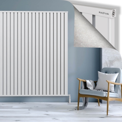 Radiva - OBI Dekoratif Alüminyum Radyatör 1900x2084 Beyaz