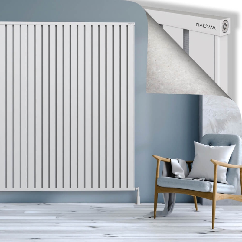 OBI Dekoratif Alüminyum Radyatör 1900x2644 Beyaz - 2OBI19002644B1TS