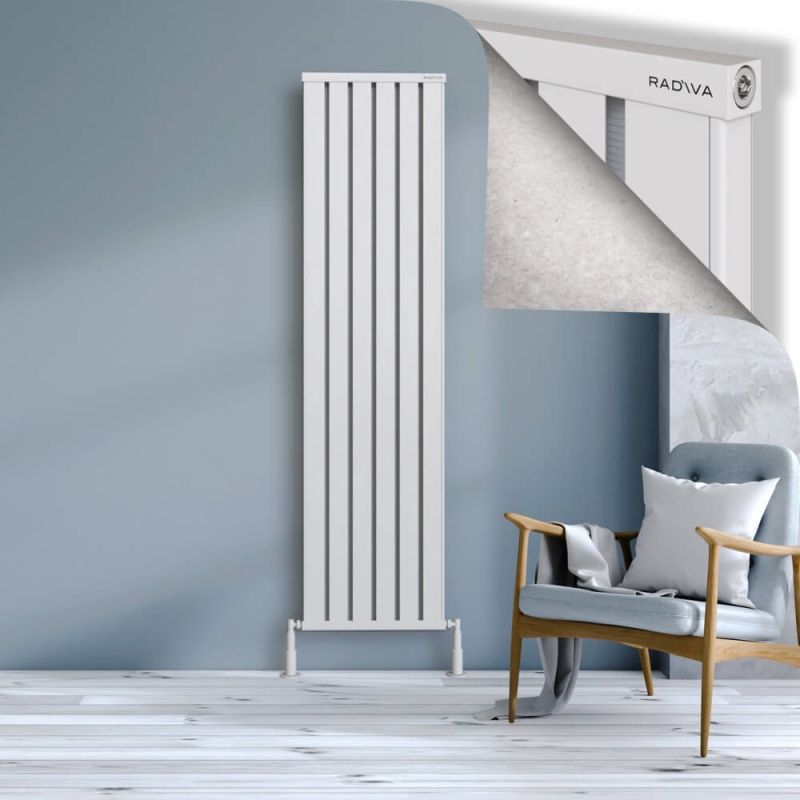 OBI Dekoratif Alüminyum Radyatör 1900x484 Beyaz - 2OBI19000484B1TS