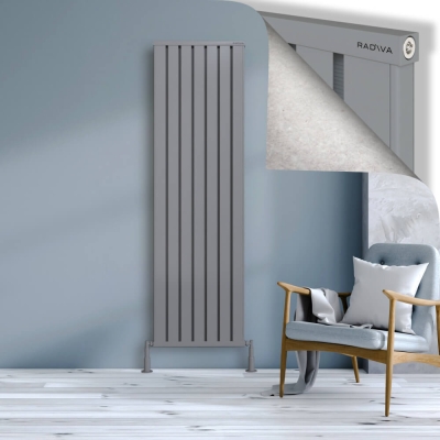 Radiva - OBI Dekoratif Alüminyum Radyatör 1900x564 Gri (1)