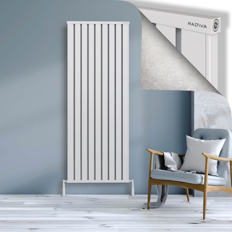 OBI Dekoratif Alüminyum Radyatör 1900x724 Beyaz - 2OBI19000724B1TS