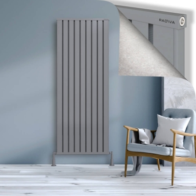 Radiva - OBI Dekoratif Alüminyum Radyatör 1900x724 Gri (1)