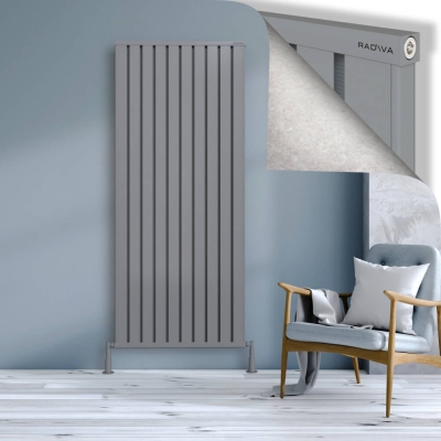 Radiva - OBI Dekoratif Alüminyum Radyatör 1900x804 Gri