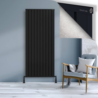 Radiva - OBI Dekoratif Alüminyum Radyatör 1900x804 Siyah - 300