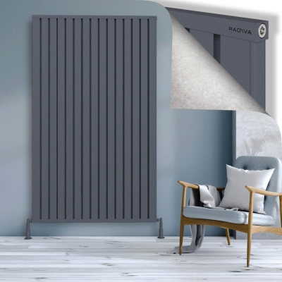 Radiva - OBI Dekoratif Alüminyum Radyatör 2000x1204 Antrasit
