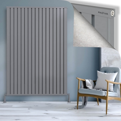 Radiva - OBI Dekoratif Alüminyum Radyatör 2000x1364 Gri (1)