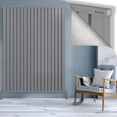 Radiva - OBI Dekoratif Alüminyum Radyatör 2000x1444 Gri