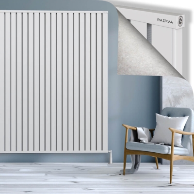 Radiva - OBI Dekoratif Alüminyum Radyatör 2000x2404 Beyaz