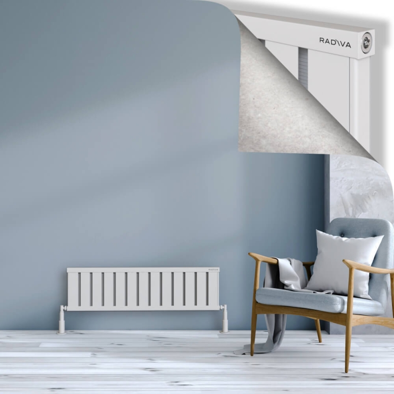 OBI Dekoratif Alüminyum Radyatör 300x1044 Beyaz - 2OBI03001044B1TS