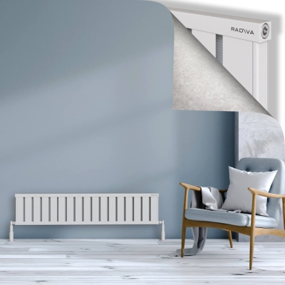 Radiva - OBI Dekoratif Alüminyum Radyatör 300x1364 Beyaz (1)