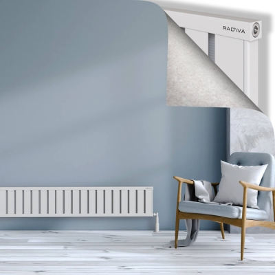 Radiva - OBI Dekoratif Alüminyum Radyatör 300x2484 Beyaz (1)