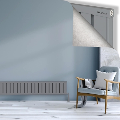 Radiva - OBI Dekoratif Alüminyum Radyatör 300x2564 Gri (1)