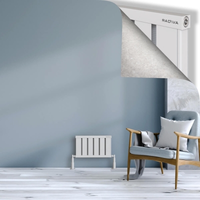 Radiva - OBI Dekoratif Alüminyum Radyatör 300x484 Beyaz