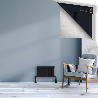 Radiva - OBI Dekoratif Alüminyum Radyatör 300x484 Siyah (1)