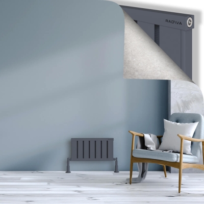 Radiva - OBI Dekoratif Alüminyum Radyatör 300x564 Antrasit (1)