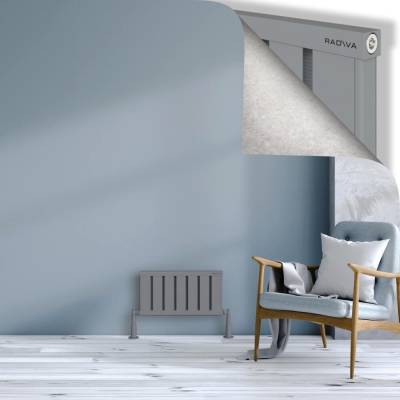 Radiva - OBI Dekoratif Alüminyum Radyatör 300x564 Gri (1)