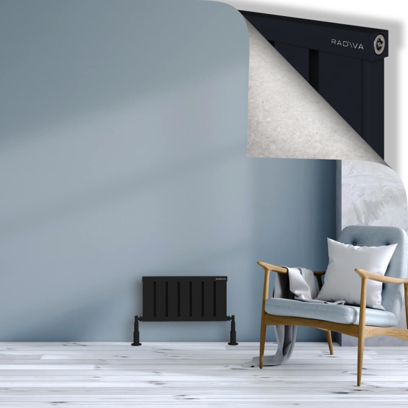 OBI Dekoratif Alüminyum Radyatör 300x564 Siyah - 2OBI03000564B3TS