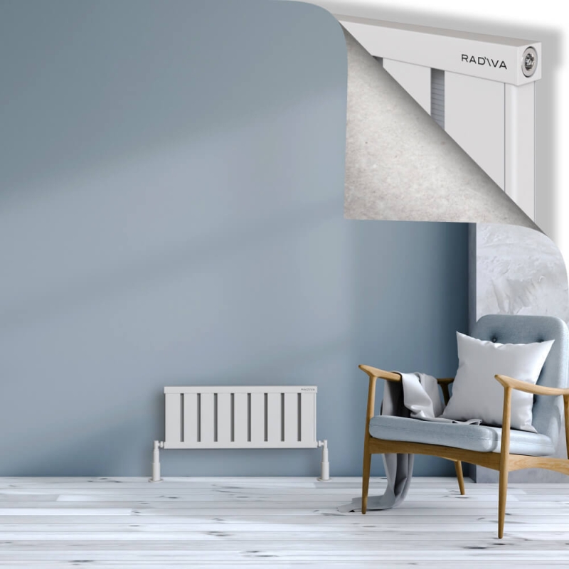 OBI Dekoratif Alüminyum Radyatör 300x724 Beyaz - 2OBI03000724B1TS