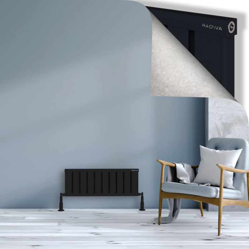 OBI Dekoratif Alüminyum Radyatör 300x804 Siyah - 2OBI03000804B3TS