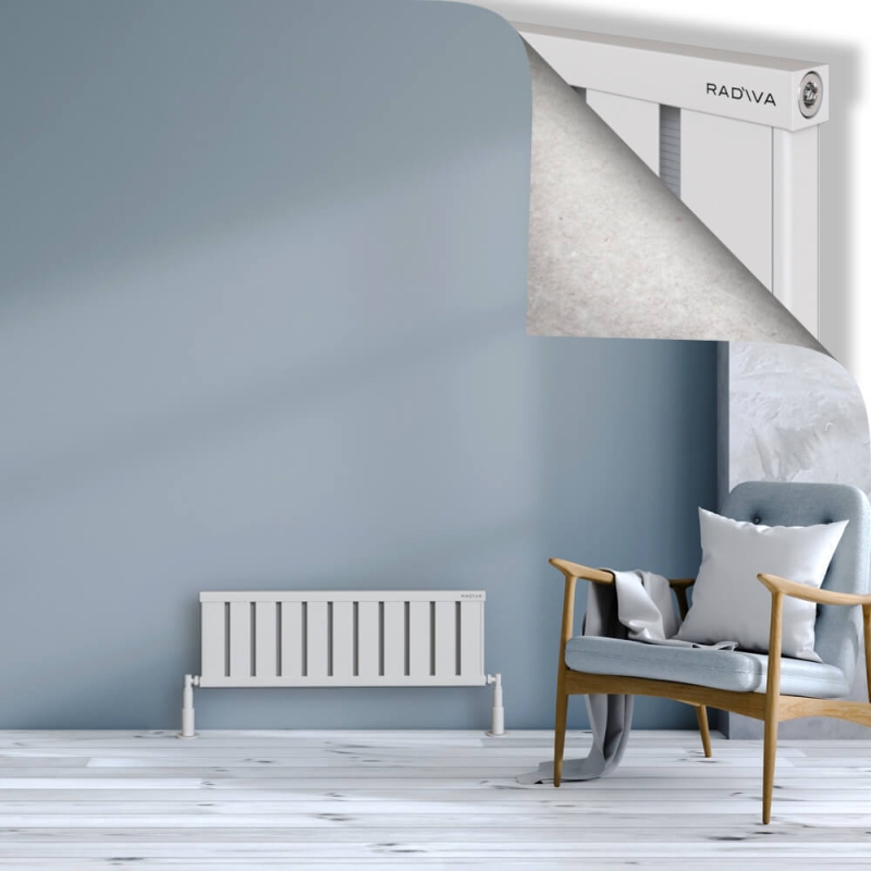 OBI Dekoratif Alüminyum Radyatör 300x884 Beyaz - 2OBI03000884B1TS