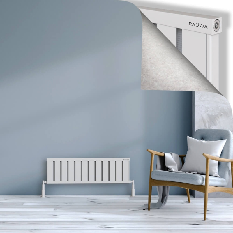 OBI Dekoratif Alüminyum Radyatör 300x964 Beyaz - 2OBI03000964B1TS