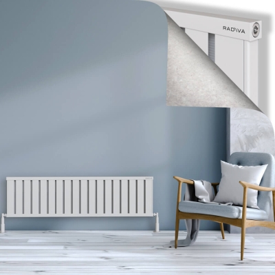 Radiva - OBI Dekoratif Alüminyum Radyatör 400x1444 Beyaz (1)
