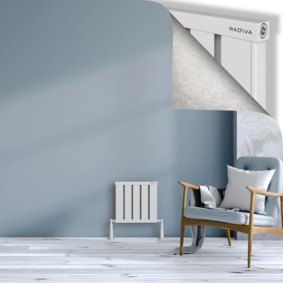 Radiva - OBI Dekoratif Alüminyum Radyatör 400x404 Beyaz (1)