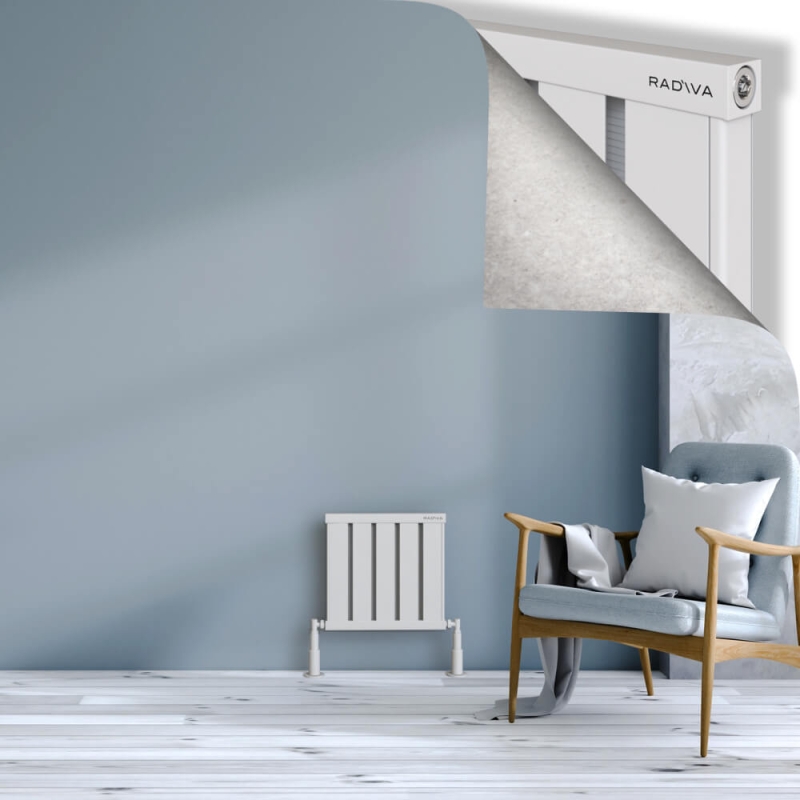 OBI Dekoratif Alüminyum Radyatör 400x404 Beyaz - 2OBI04000404B1TS