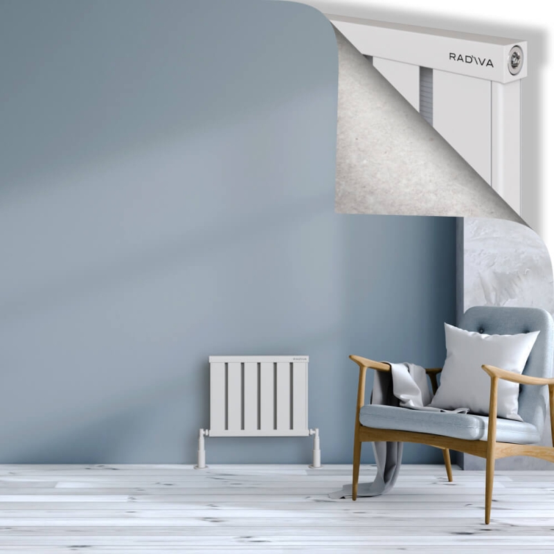 OBI Dekoratif Alüminyum Radyatör 400x484 Beyaz - 2OBI04000484B1TS