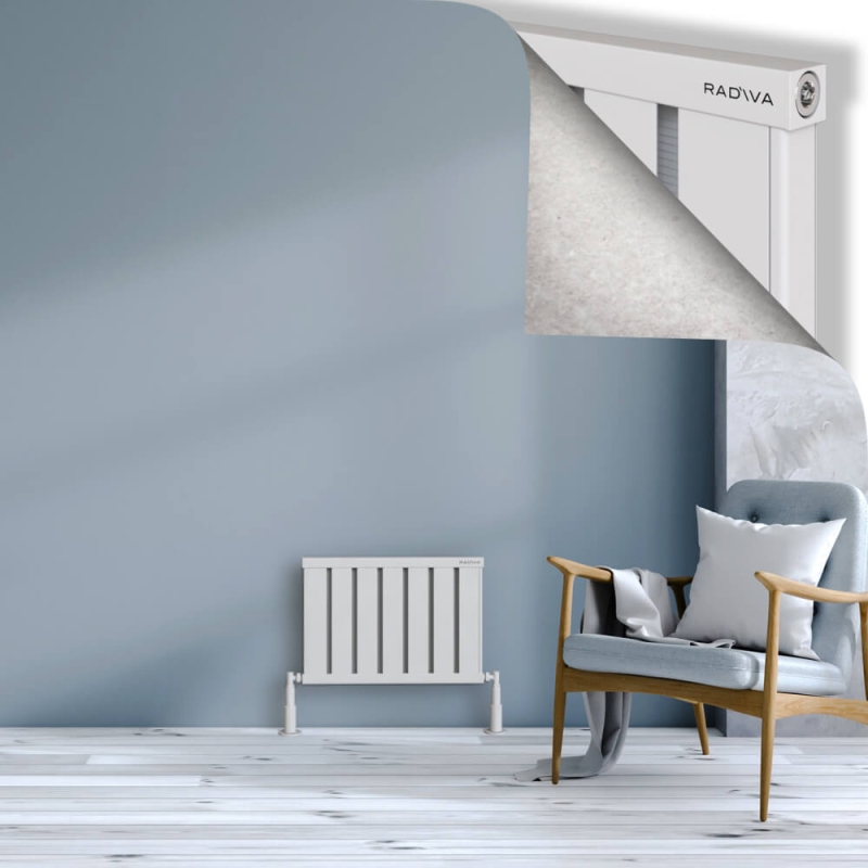 OBI Dekoratif Alüminyum Radyatör 400x564 Beyaz - 2OBI04000564B1TS