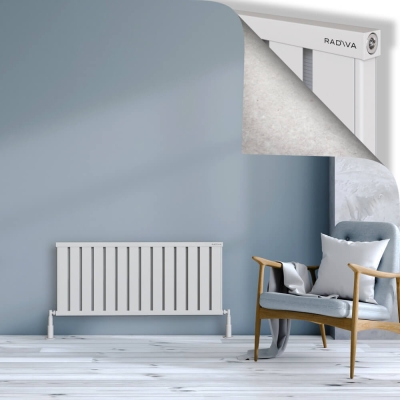 Radiva - OBI Dekoratif Alüminyum Radyatör 500x1124 Beyaz