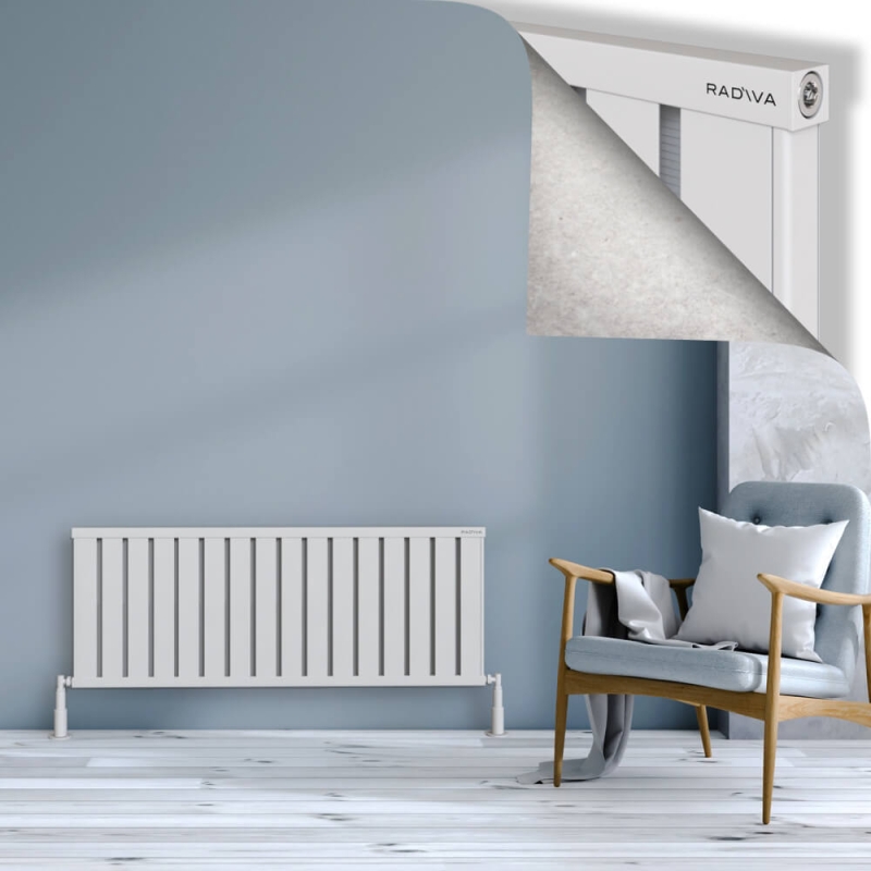 OBI Dekoratif Alüminyum Radyatör 500x1284 Beyaz - 2OBI05001284B1TS