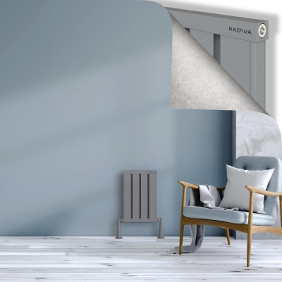 Radiva - OBI Dekoratif Alüminyum Radyatör 500x324 Gri (1)