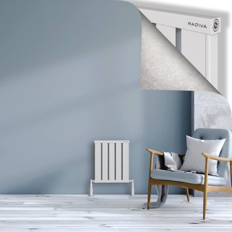 OBI Dekoratif Alüminyum Radyatör 500x404 Beyaz - 2OBI05000404B1TS