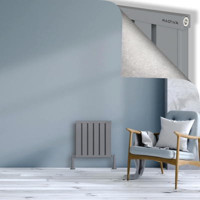 Radiva - OBI Dekoratif Alüminyum Radyatör 500x484 Gri (1)