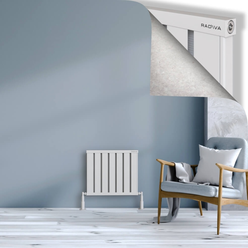 OBI Dekoratif Alüminyum Radyatör 500x564 Beyaz - 2OBI05000564B1TS