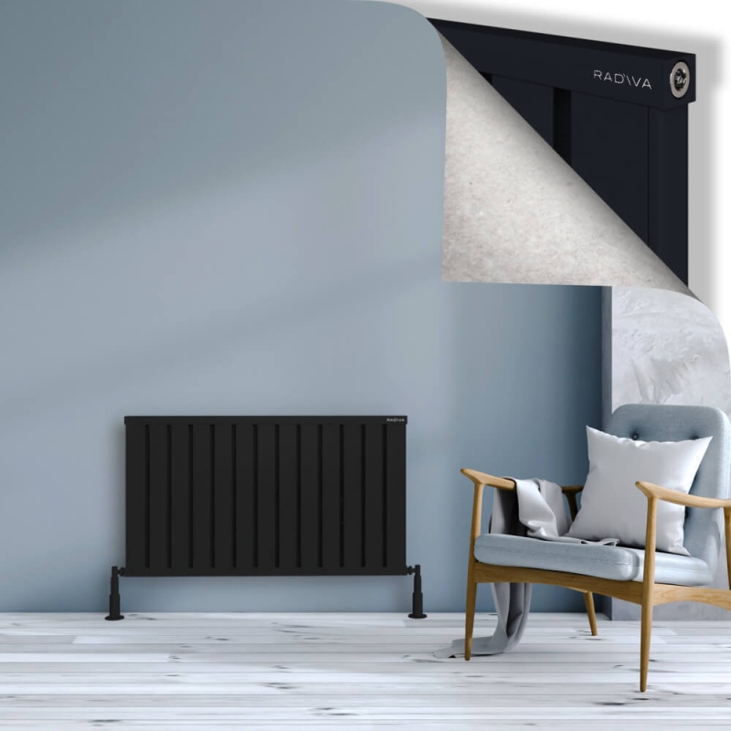 OBI Dekoratif Alüminyum Radyatör 600x1044 Siyah - 2OBI06001044B3TS