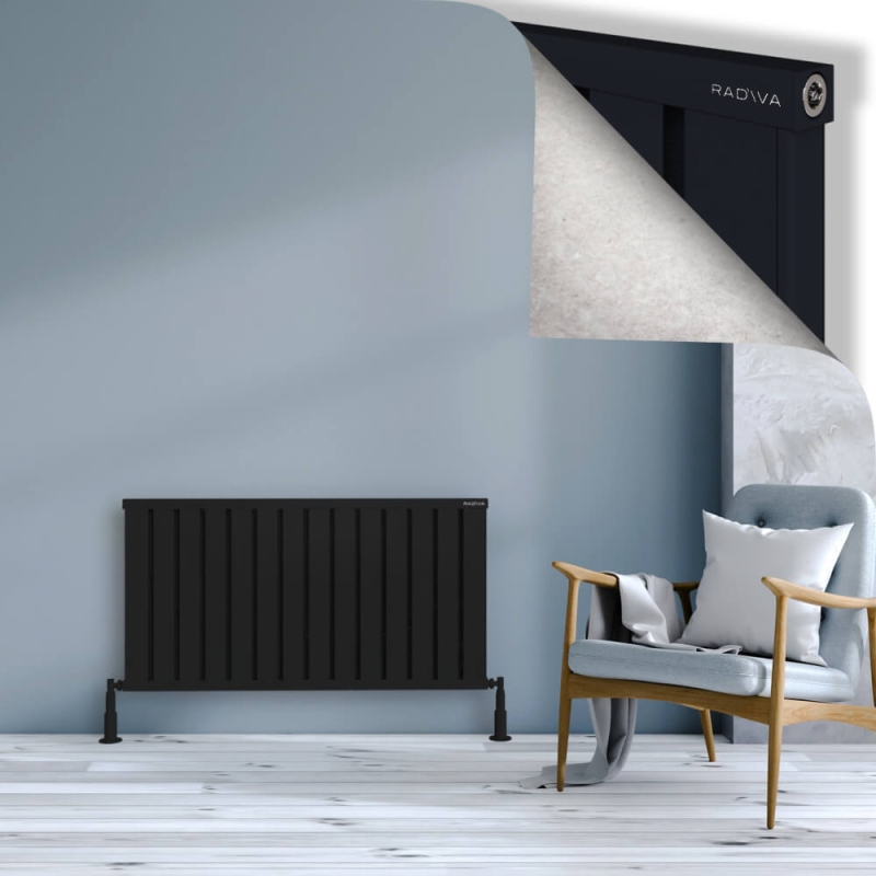 OBI Dekoratif Alüminyum Radyatör 600x1124 Siyah - 2OBI06001124B3TS