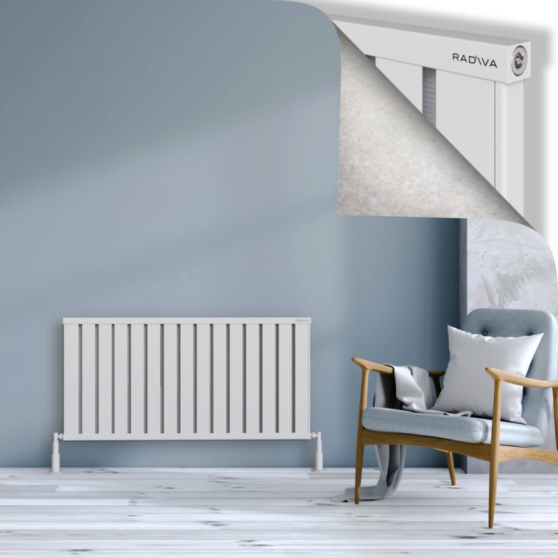 OBI Dekoratif Alüminyum Radyatör 600x1204 Beyaz - 2OBI06001204B1TS