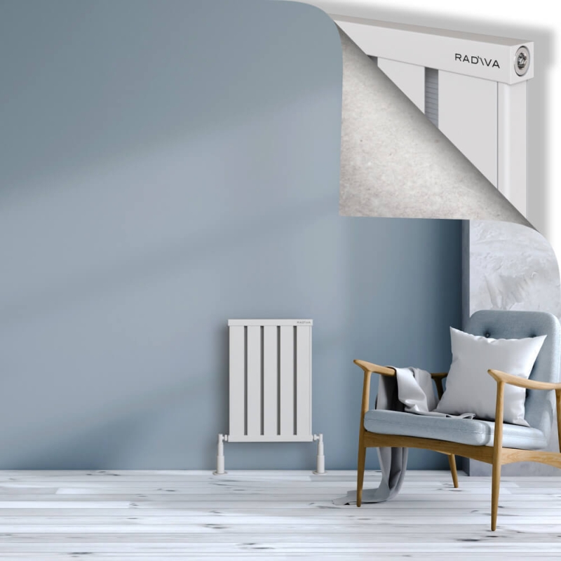 OBI Dekoratif Alüminyum Radyatör 600x404 Beyaz - 2OBI06000404B1TS