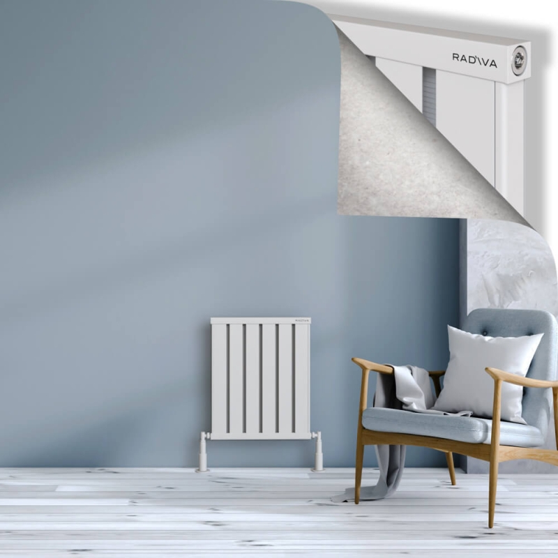 OBI Dekoratif Alüminyum Radyatör 600x484 Beyaz - 2OBI06000484B1TS