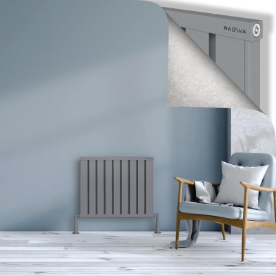 Radiva - OBI Dekoratif Alüminyum Radyatör 600x724 Gri (1)