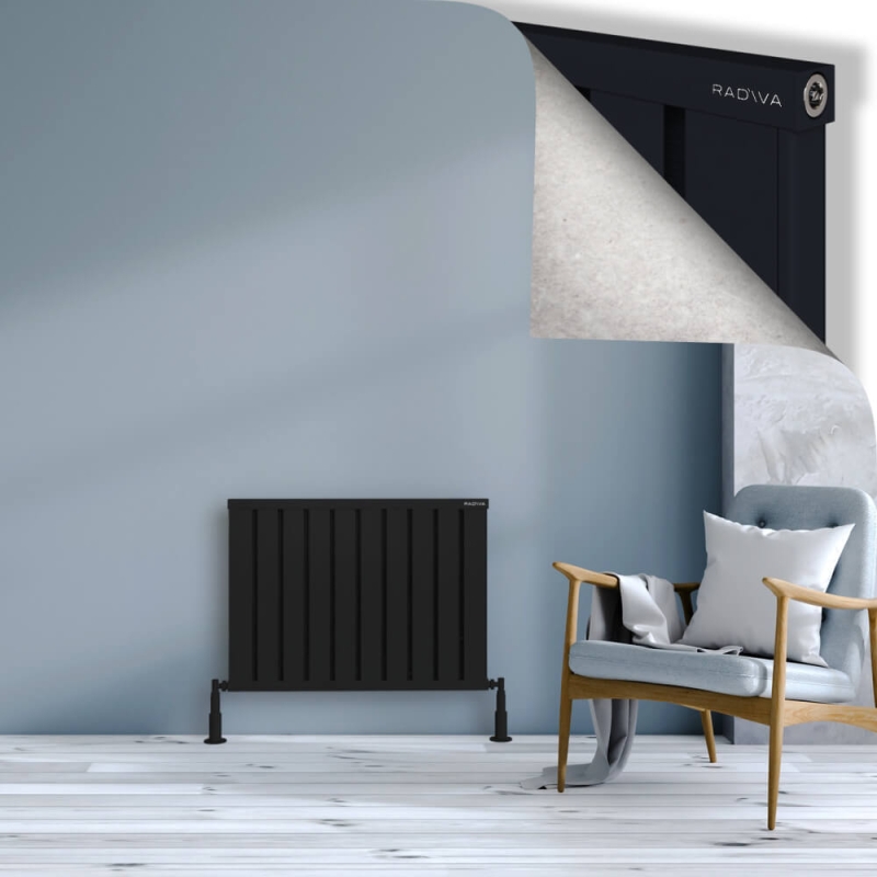 OBI Dekoratif Alüminyum Radyatör 600x804 Siyah - 2OBI06000804B3TS