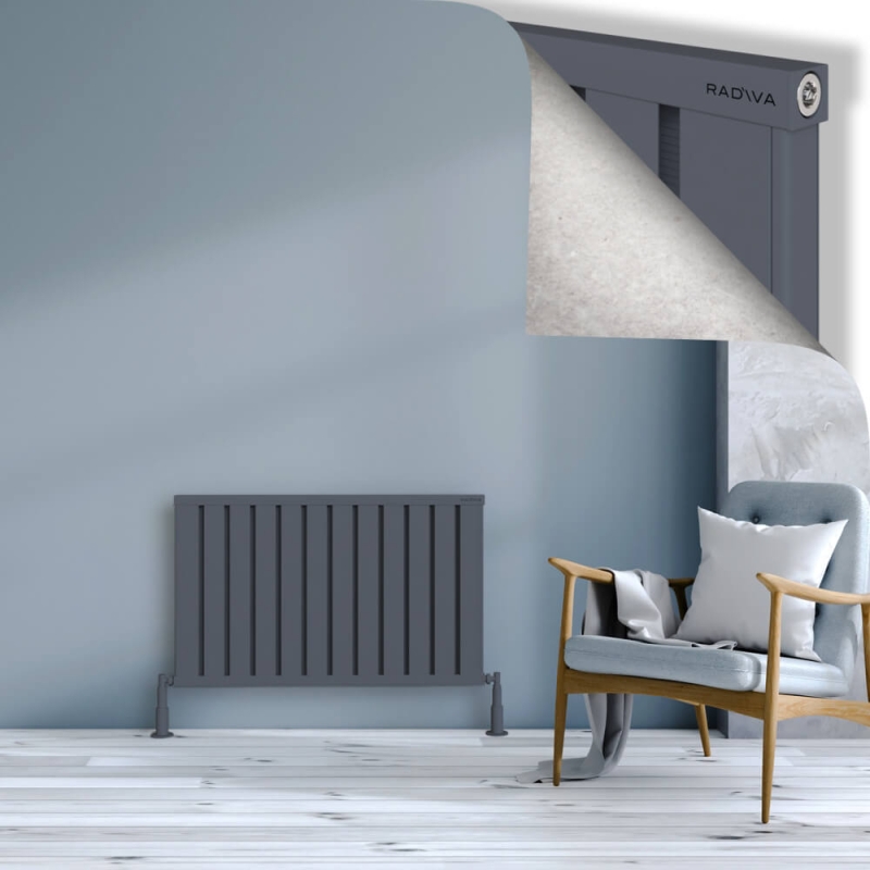 OBI Dekoratif Alüminyum Radyatör 600x964 Antrasit - 2OBI06000964B2TS